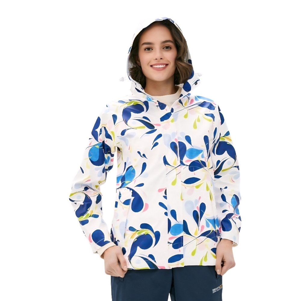 HELLY HANSEN Junior Moss Rain Jacket Size Youth 12 (youth large)